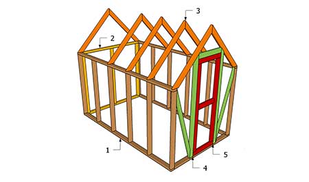 DIY木架温室