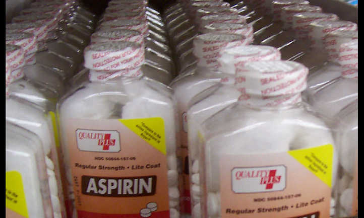 阿司匹林瓶子